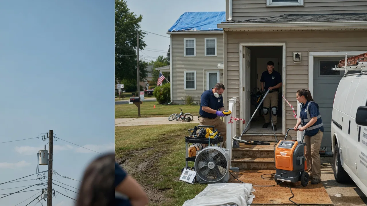 Water Damage Repair in Rush, CO near me